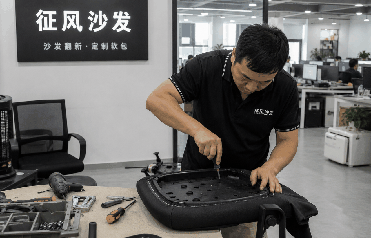 办公椅维修案例图